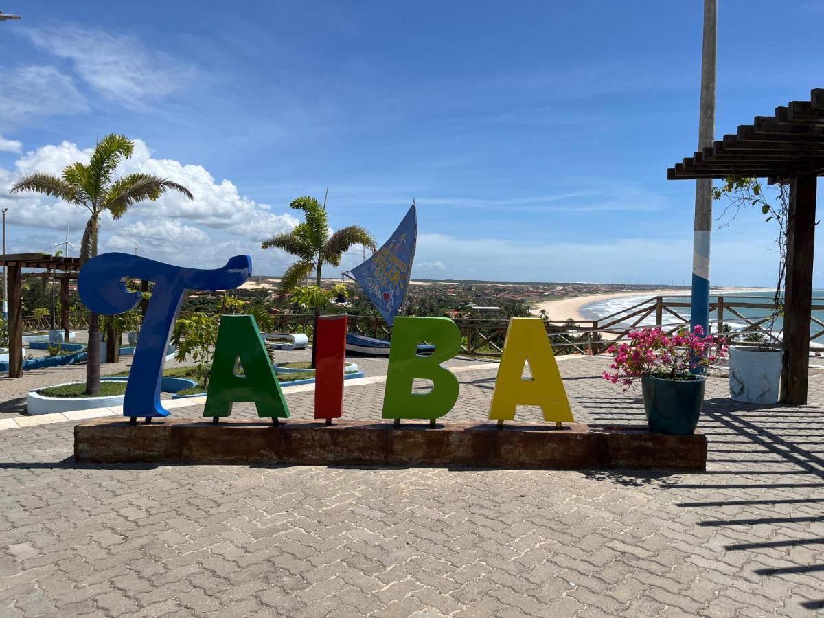 Flat Praia Da Taiba - Com Vista Mar מראה חיצוני תמונה
